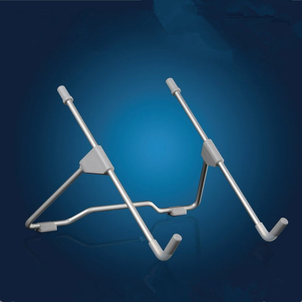 Laptop Cooling Bracket Tablet PC Aluminum Alloy Desktop Adjustable Folding Metal Lazy Bracket(Grey)