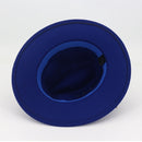 Women Jazz Caps Bohemia Style Woolen Hats for Spring Summer Beach(Dark -blue)