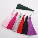 3 Pairs Women Boho Fashion Long Tassel Earrings(Purple)