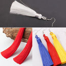 3 Pairs Women Boho Fashion Long Tassel Earrings(Purple)