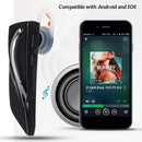 Smart Voice Translator Bluetooth Translation Headset Wireless Bluetooth 5.0 Earphone Instant Translator 28 Language(Black)