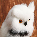 2 PCS Simulation Owl Christmas Gift Christmas Decoration