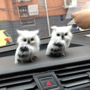 2 PCS Simulation Owl Christmas Gift Christmas Decoration