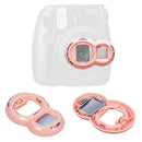 2PCS Selfie Mirror for Polaroid Mini7s / Mini8(Pink)