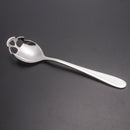 2 PCS Stainless Skull Shape Ice Cream Tea Spoons Kitchen Tools Food Drade Tea Coffee Milk Spoon Natural