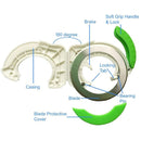 Multifunctional Stainless Steel Round Shaped Rolling Circular Kitchen Knife Pizza Meat Cake Vegetable Cutter Kitchen Tool