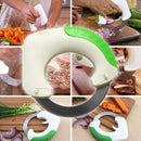 Multifunctional Stainless Steel Round Shaped Rolling Circular Kitchen Knife Pizza Meat Cake Vegetable Cutter Kitchen Tool