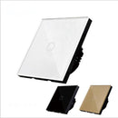 Recessed One-way Touch Switch Sensor Control Lamp Switch(Black)