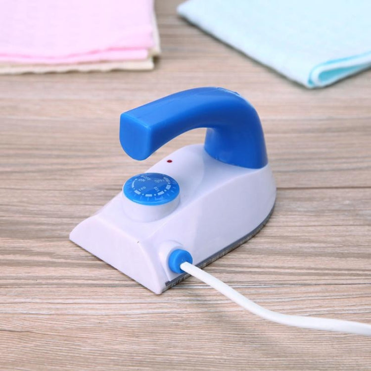 Travel Mini Electric Thermostat Coated Plate Automatic Temperature Setting Steam Iron, CN Plug 220V