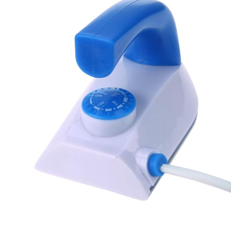 Travel Mini Electric Thermostat Coated Plate Automatic Temperature Setting Steam Iron, CN Plug 220V
