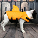 Summer Pet Life Jacket Dog Safety Clothes Dogs Swimwear Pets Safety Swimming Suit, Size:S(Yellow)