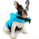 Summer Pet Life Jacket Dog Safety Clothes Dogs Swimwear Pets Safety Swimming Suit, Size:M(Blue)