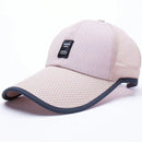 Outdoor Quick-drying Mesh Breathable Baseball Cap for Men(Beige)