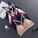 Sexy Lace Y Shape Strap Bra Women Seamless Bra, Cup Size:One Size( Apricot)