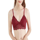 Sexy Lace Y Shape Strap Bra Women Seamless Bra, Cup Size:One Size(White)
