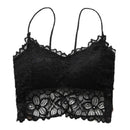 Lace Shapewear Sleeveless Underwear, Cup Size:One Size(Black)