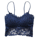 Lace Shapewear Sleeveless Underwear, Cup Size:One Size(Blue)