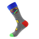 3 Pairs Autumn And Winter Street Trends Men And Women Tube Cotton Socks, Type:6(EUR 39-46)
