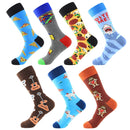 3 Pairs Autumn And Winter Street Trends Men And Women Tube Cotton Socks, Type:6(EUR 39-46)