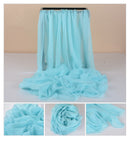 Summer Ultra-thin Chiffon Silk Scarf Air Conditioning Shawl Sunscreen Scarf, Size:190 x 120cm(Light Gray)