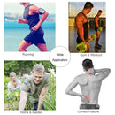 Men Zipper Vest Abdomen Corset Fitness Clothing, Size:XXL(Grey)