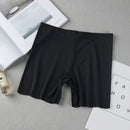 Women Safety Shorts High Waist Seamless Shorts, Size:L(Black)