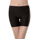 Women Safety Shorts High Waist Seamless Shorts, Size:XL(Black)