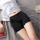 Women Safety Shorts High Waist Seamless Shorts, Size:XL(Black)