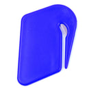 Plastic Mini Letter Knife Letter Mail Envelope Opener Safety Paper Guarded Cutter Blade Office Equipment(Blue)