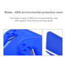 Plastic Mini Letter Knife Letter Mail Envelope Opener Safety Paper Guarded Cutter Blade Office Equipment(Blue)