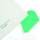 Plastic Mini Letter Knife Letter Mail Envelope Opener Safety Paper Guarded Cutter Blade Office Equipment(Blue)