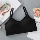Seamless Bras Full Cup Wire Sleep Bra for Women, Size:One size(Black)