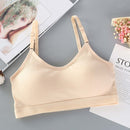 Seamless Bras Full Cup Wire Sleep Bra for Women, Size:One size(Beige)