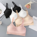 Seamless Bras Full Cup Wire Sleep Bra for Women, Size:One size(Beige)