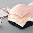 Seamless Bras Full Cup Wire Sleep Bra for Women, Size:One size(Pink)