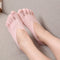 Summer Ladies Hollow Breathable Silicone Non-slip Five-finger Boat Socks Yoga Socks, Size:One Size(Skin Color)