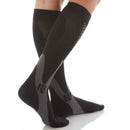 3 Pairs Compression Socks Outdoor Sports Men Women Calf Shin Leg Running, Size:S/M(Blue)