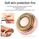 Electric Hair Removal Epilator For Women Facial Safety Epilator Accessories Body Face Mini Makeup Tool(White)