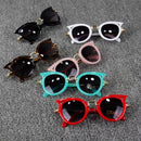 2 PCS Fashion Baby Girls and Boys Cat Eyes Sunglasses Anti-UV Sunglasses(Leopard)