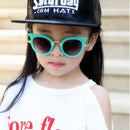 2 PCS Fashion Baby Girls and Boys Cat Eyes Sunglasses Anti-UV Sunglasses(Red)
