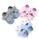 Soft Bottom Non-slip Toddler Shoes Princess Shoes for Baby(Red)