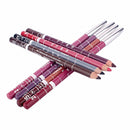 3PCS Professional Wood Waterproof Lady Charming Lip Liner Contour Makeup Lipstick Tool(20)