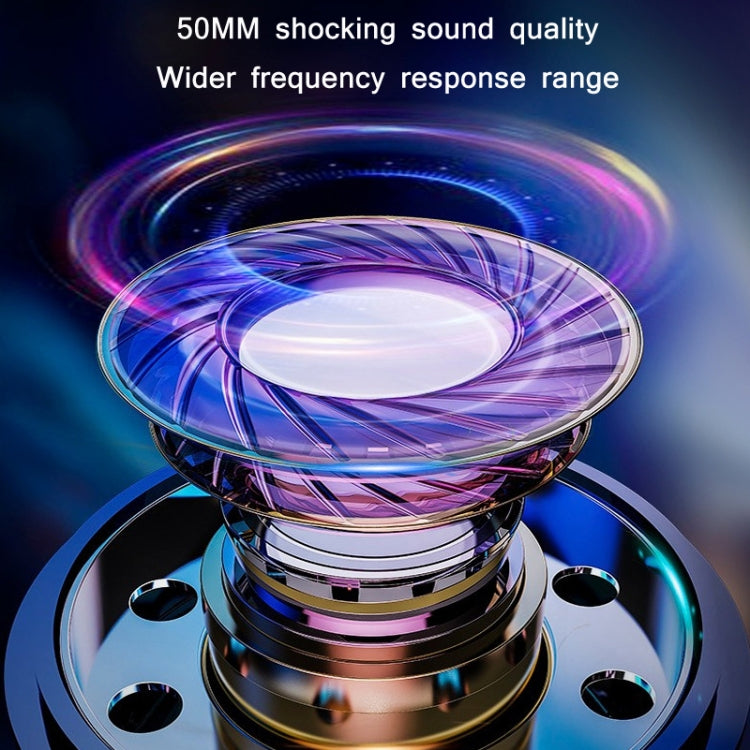 PANTSAN PSH-400 USB Computer Head-Mounted Luminous RGB Wired Headset, Specification:3.5mm Single Plug