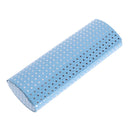 10 PCS Portable Oval Hard Case Glasses Package Sunglasses Storage Box Magnetic Closure(Blue)