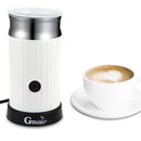 Mini Household Automatic Coffee Machine Milk Foam Milk Electric Heater Milk Coffee Foamer(White)