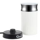 Mini Household Automatic Coffee Machine Milk Foam Milk Electric Heater Milk Coffee Foamer(White)