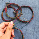 6 in 1 Multicolor E-A Guitar Strings