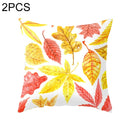 2 PCS 45x45cm Yellow Striped Pillowcase Geometric Throw Cushion Pillow Cover Printing Cushion Pillow Case Bedroom Office, Size:450*450mm(11)
