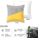 2 PCS 45x45cm Yellow Striped Pillowcase Geometric Throw Cushion Pillow Cover Printing Cushion Pillow Case Bedroom Office(17)