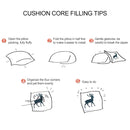 2 PCS Black and White Simple and Modern Geometric Abstract Decorative Pillowcases Polyester Throw Pillow Case(15)